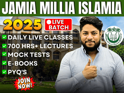 "Join the Live Jamia Millia Islamia Course – Mission Admission Live Batch by Higher Education. Expert Guidance and Comprehensive Preparation – Enroll Now!"