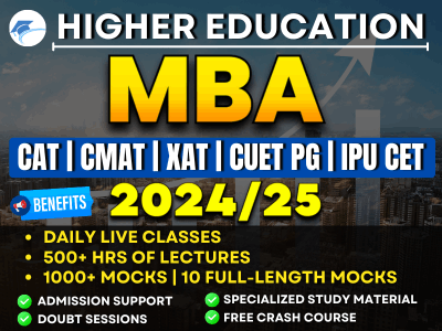 Join the Live MBA CUET PG, IPU, NIMCET, JMI Course – Mission Admission Live Batch by Higher Education. Expert Guidance, Comprehensive Preparation – Enroll Now